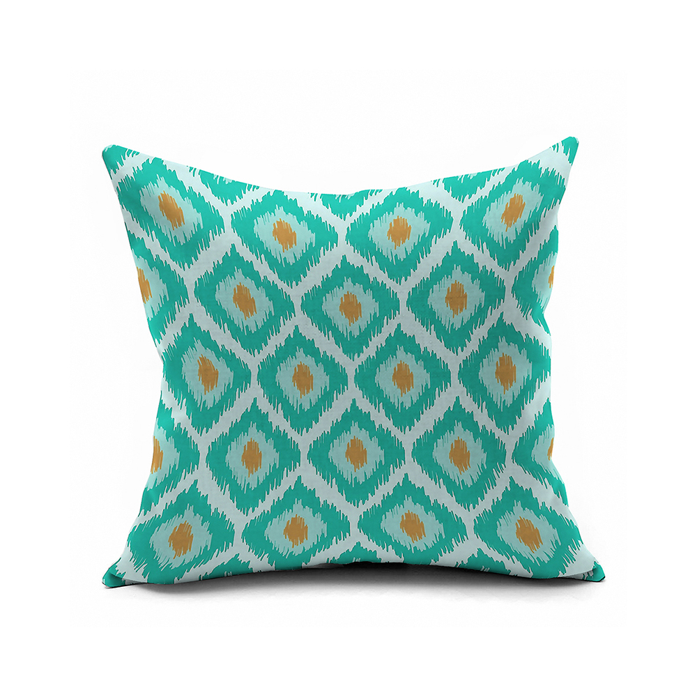 Nordic Ikea Turquoise Ikat Pillow Cover 18x18,20x20 Throw Pillow Covers ...